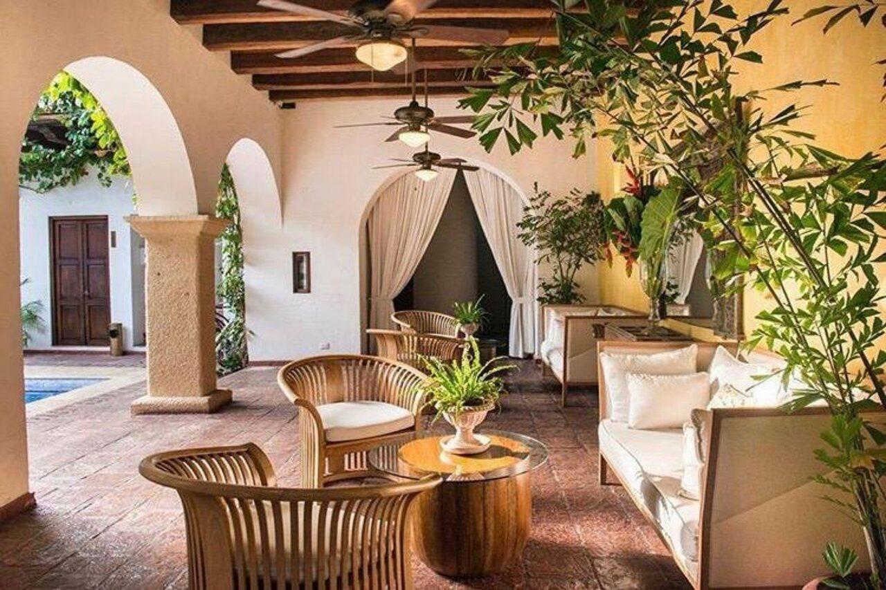 Hotel Boutique Casa Del Arzobispado Картахена Экстерьер фото