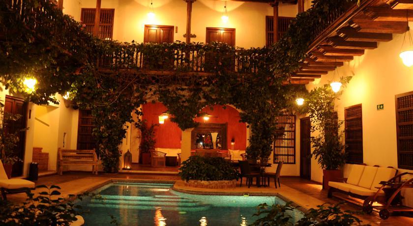 Hotel Boutique Casa Del Arzobispado Картахена Экстерьер фото