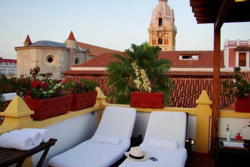 Hotel Boutique Casa Del Arzobispado Картахена Экстерьер фото