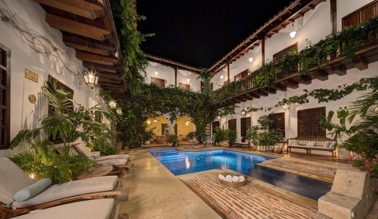Hotel Boutique Casa Del Arzobispado Картахена Экстерьер фото