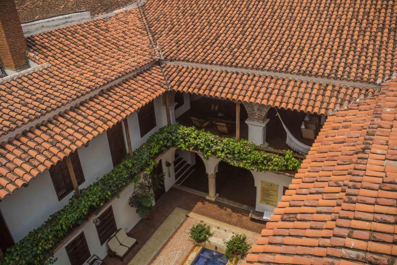 Hotel Boutique Casa Del Arzobispado Картахена Экстерьер фото