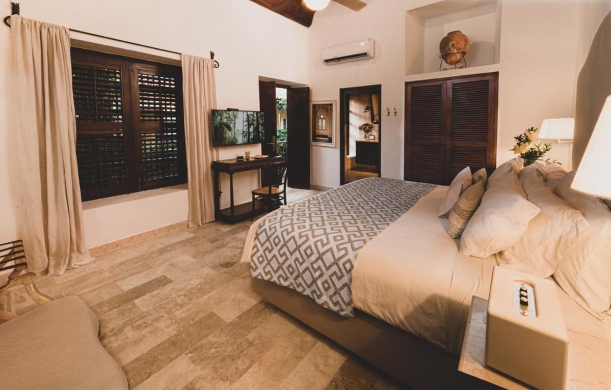 Hotel Boutique Casa Del Arzobispado Картахена Экстерьер фото