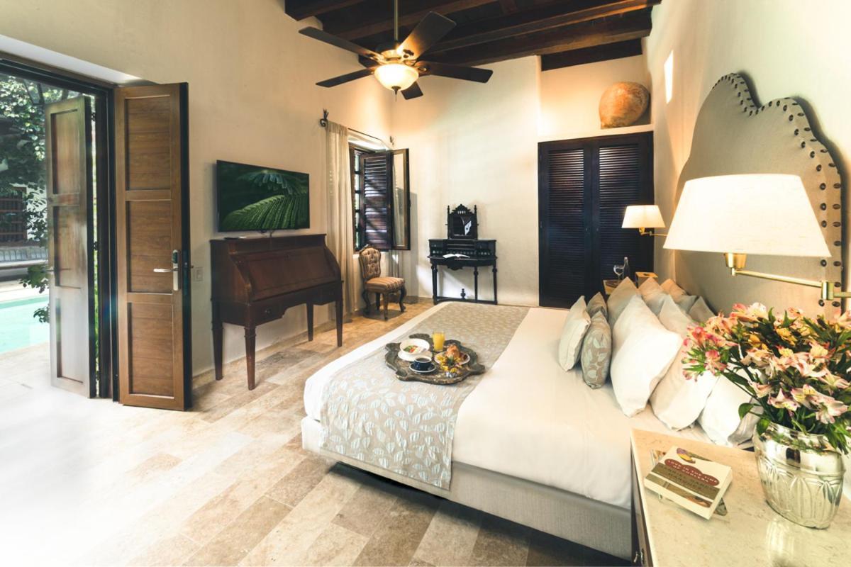 Hotel Boutique Casa Del Arzobispado Картахена Экстерьер фото